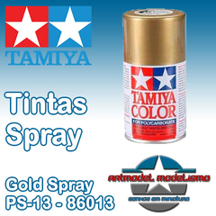 Tamiya - PS-13 - Gold Spray (Dourado) - 86013