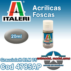 Tinta Acrílica Italeri - 4785AP - Grauviolett RLM 75 - FS36231