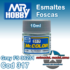 MrColor - 317 - Gray Flat FS 36231 - MrHobby - Gunze