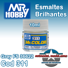 Mr Color - 311 - Gray Gloss Fs 36622 - Mrhobby - Gunze