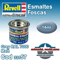 Tinta Esmalte Revell - 32157 - Grey RAL 7000 Matt (Email Color)