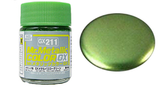 Mr Color Metallic - GX 211 - Metal Yellow Green - MrHobby - comprar online