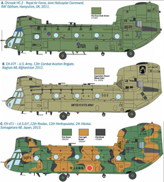 Italeri - Chinook HC.2 / CH-47F - 2779 - 1:48 - comprar online