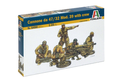 Italeri - Cannone da 47/32 Mod. 39 with crew - 6490 - 1:35
