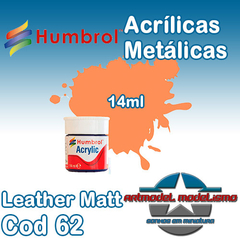 Humbrol Acrílica - 62 - Leather Matt (Couro) - 120527C