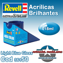 Tinta Acrílica Revell - 36150 - Light Blue Gloss