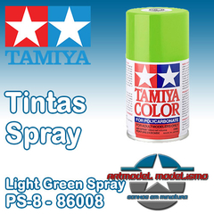 Tamiya - PS-8 - Light Green Spray (Verde Claro) - 86008