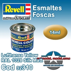 Tinta Esmalte Revell - 32310 - Lufthansa Yellow RAL 1028 Silk Matt (Email Color)