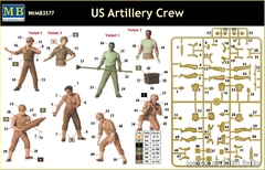 Master Box - US Artillery Crew (Vietnam War 1965-1973) - MB3577 - 1:35 - ArtModel Modelismo