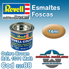 Tinta Esmalte Revell - 32188 - Ochre Brown RAL 1011 Matt (Email Color)