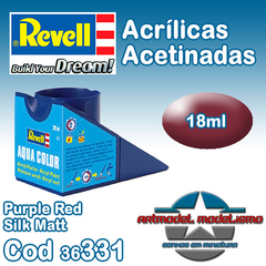 Tinta Acrílica Revell - 36331 - Purple Red Silk Matt