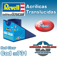 Tinta Acrílica Revell - 36731 - Red Clear