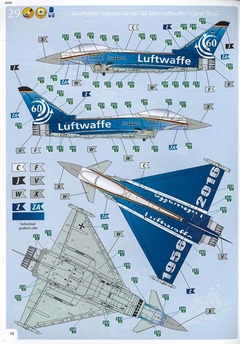 Revell 60 Jahre Luftwaffe - 60 Anos Luftwafe 05797 1:72 - loja online