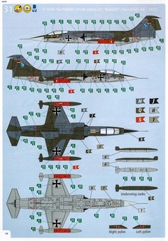 Revell 60 Jahre Luftwaffe - 60 Anos Luftwafe 05797 1:72