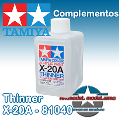 Tamiya - X-20a - Thinner Acrylic - 8104
