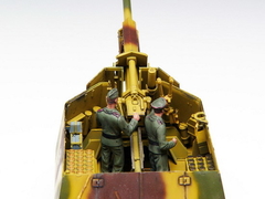 Imagem do Trumpeter - German 39(h) 10.5cm Lefh18 (SF) auf Geschutzwagen - 00353 - 1:35