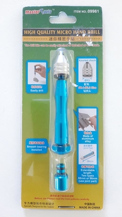 Master Tools - 9961 - High Quality Micro Hand Drill - Mini Furadeira