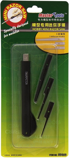 Master Tools - 9909 - Hobby Mini Razor Saw - Mini Serra