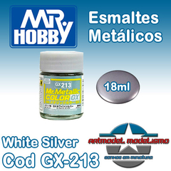 Mr Color Metallic - GX 213 - White Silver - MrHobby