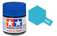 Tamiya - X-23 - Clear Blue - Azul Translúcido - 81523 - comprar online