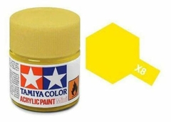 Tamiya - X-8 - Lemon Yellow Gloss (Amarelo Limão) - 81508 - comprar online