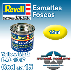 Tinta Esmalte Revell - 32115 - Yellow Matt RAL 1017 (Email Color)