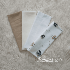 Pack Babitas de algodón Picolo x 4u - comprar online