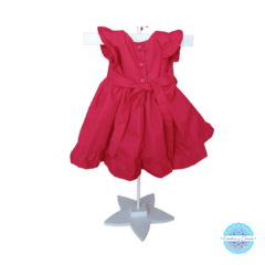 Vestido Poplin Rojo mini beba en internet