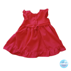 Vestido Poplin Rojo beba - comprar online
