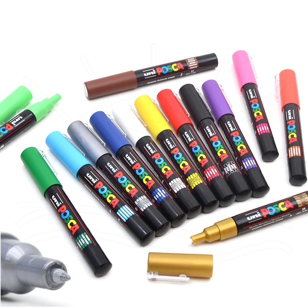 Caneta Posca Fina PC-5M - Comprar em Milloca Papelaria