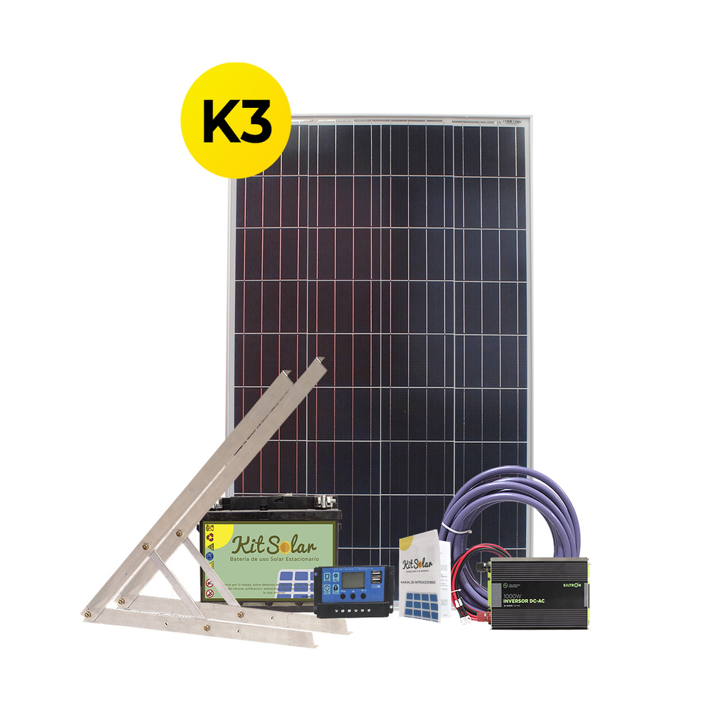 Kit Panel Solar Completo 1000w Autoinstalable Motorhome K3