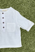 Camisa Pedro Branca - Petit Môme - Moda Infantil