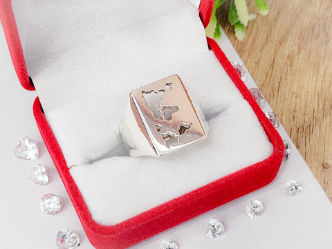 Anillo cleopatra de plata hotsell