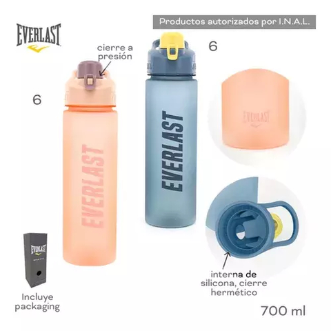 Botella deportiva 700 ml-Everlast -11390