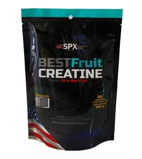 Creatina Micronizada Saborizada SPX Plus: Citric Red Fruit 300 gr