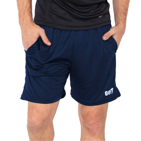 Short deportivo azul marino cheap