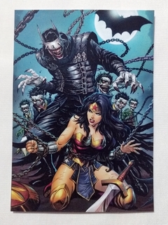 Sticker Batman Who Laughs Wonder Woman