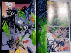 Green Lantern vs Aliens Rick Leonardi