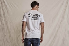 Brooklyn White Vintage Power T-Shirt