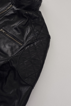 FLAGSTAFF BLACK LEATHER JACKET - Brooklyn Moto Co.