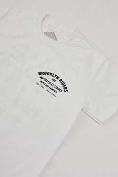 Remera No time for Losers Blanca - Brooklyn Moto Co.