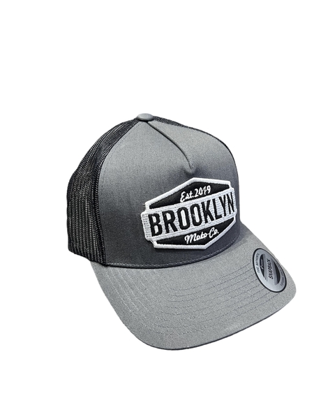 Gorra Gris Brooklyn Signal