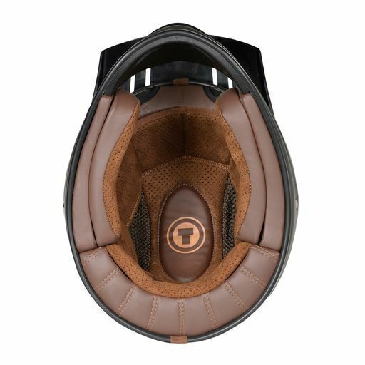 CASCO TORC T3 MATTE BLACK copia Brooklyn Riders