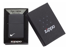 Encendedor Zippo Pl218 Negro Mate Para Pipa Original - comprar online