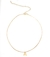 Choker Inicial Banhada a Ouro 18k