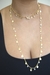 Image of Choker Illusion Corrente Banhada a Ouro 18k