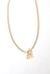 Choker Fecho Boia e Letra Banhada a Ouro 18k - buy online