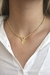 Image of Choker Fecho Boia e Letra Banhada a Ouro 18k