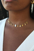 Choker Illusion Hamsá Banhada a Ouro 18k on internet