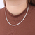 Choker Laminada Slim prateada - comprar online